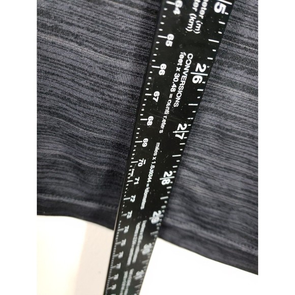 Head Men's  Polo Performance Comfort Stretch  Slhirt Striped Size XL. Black gray - Picture 4 of 9